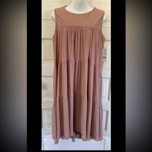 New With Tags! Donna Morgan Tiered Blush Sundress. Size 10